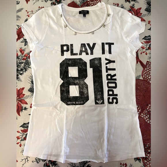 Armani Jeans y-shirt size 38 - Picture 1 of 4